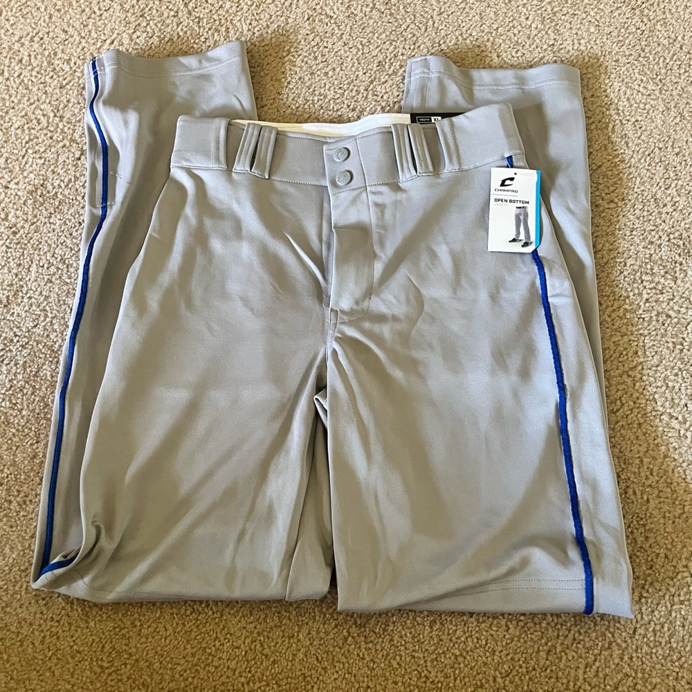 Champro YXL Baseball Pants Adjustable bottom. New.